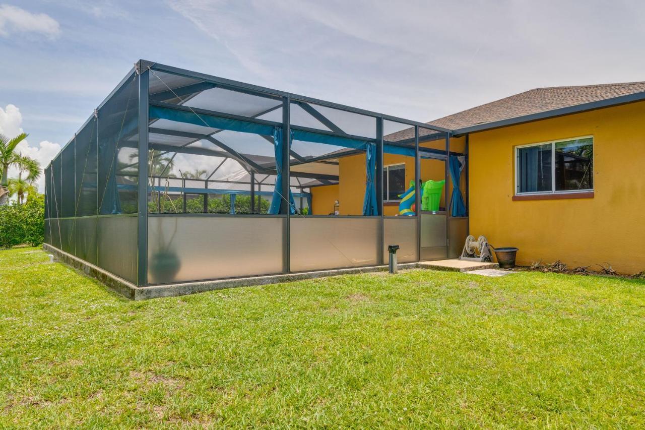 Pet-Friendly Cape Coral Vacation Rental With Lanai! Eksteriør billede